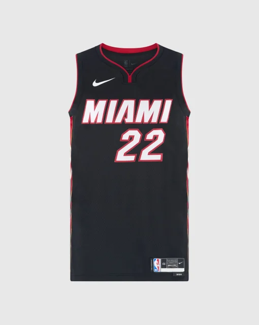 Nike NBA Canotta Miami Heat Icon Edition 2022/23 Dri-FIT NBA Nero Uomo