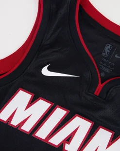 Nike NBA Canotta Miami Heat Icon Edition 2022/23 Dri-FIT NBA Nero Uomo