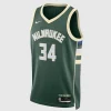 Nike NBA Canotta Milwaukee Bucks Icon Edition 2022/23 Antetokounmpo Verde Uomo