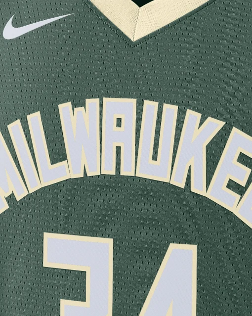 Nike NBA Canotta Milwaukee Bucks Icon Edition 2022/23 Antetokounmpo Verde Uomo