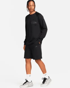 Nike Tech Fleece Shorts Nero Uomo