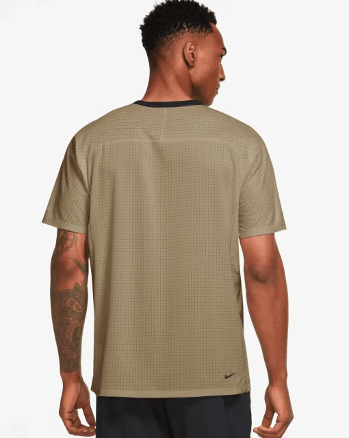 Nike Trail T-Shirt Solar Chase Verde Uomo