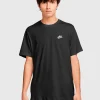 Nike T-Shirt Sportswear Club Nero Uomo