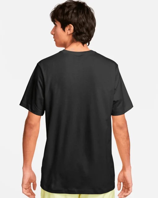 Nike T-Shirt Sportswear Club Nero Uomo