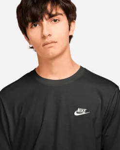 Nike T-Shirt Sportswear Club Nero Uomo