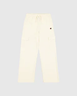 Pantaloni a Gamba Dritta Icons Bianco Bambina