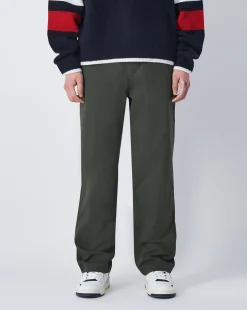 Pantaloni a Gamba Dritta Skate & Street Verde Uomo