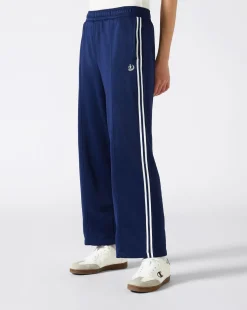 Pantaloni a Gamba Dritta Wild Things Blu Donna