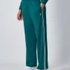 Pantaloni a Gamba Dritta Wild Things Verde Donna
