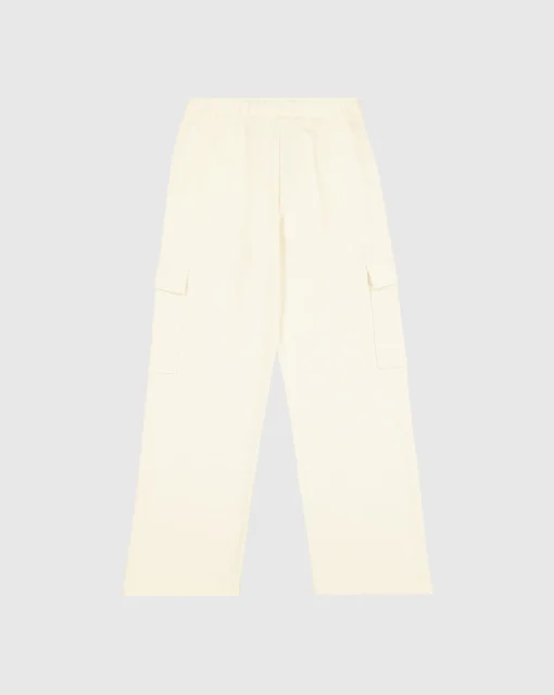 Pantaloni a Gamba Dritta Icons Bianco Bambina