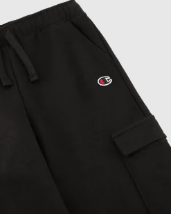 Pantaloni a Gamba Dritta Icons Nero Bambina