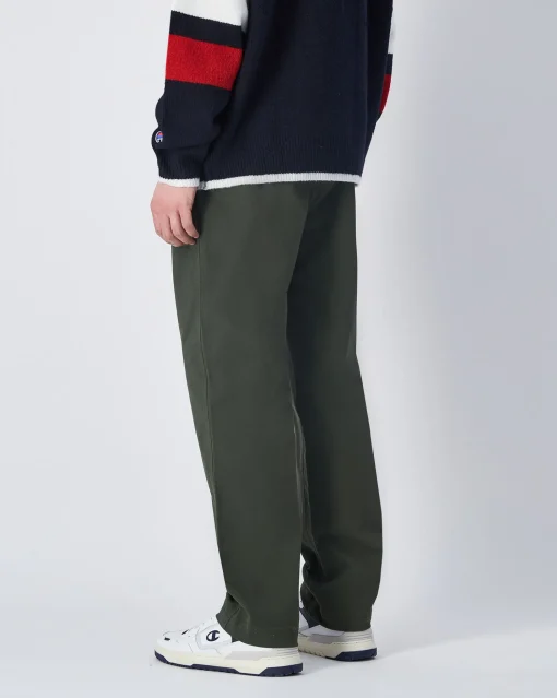 Pantaloni a Gamba Dritta Skate & Street Verde Uomo