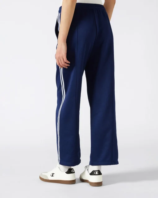 Pantaloni a Gamba Dritta Wild Things Blu Donna