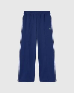 Pantaloni a Gamba Dritta Wild Things Blu Donna
