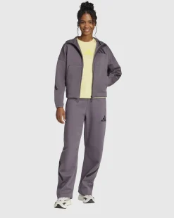 Pantaloni adidas Z.N.E. Barrel Grigio Donna