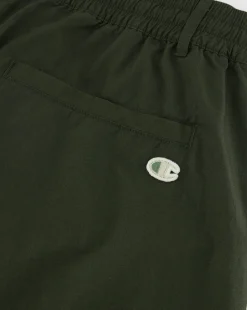 Pantaloni Cargo con Polsino Utility Verde Uomo