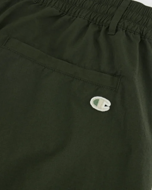 Pantaloni Cargo con Polsino Utility Verde Uomo