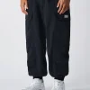 Pantaloni Cargo in Nylon Urban Contemporary Nero Uomo