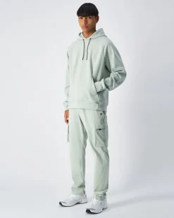 Pantaloni Cargo in Nylon C-Tech Verde Uomo