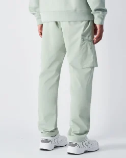 Pantaloni Cargo in Nylon C-Tech Verde Uomo