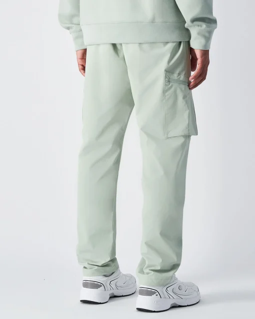 Pantaloni Cargo in Nylon C-Tech Verde Uomo