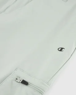 Pantaloni Cargo in Nylon C-Tech Verde Uomo