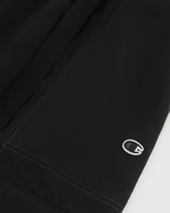 Pantaloni Cargo in Nylon Urban Contemporary Nero Uomo