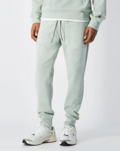Pantaloni con Polsino a Coste C-Tech Verde Uomo