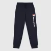 Pantaloni con Polsino a Coste Icons Blu Bambino