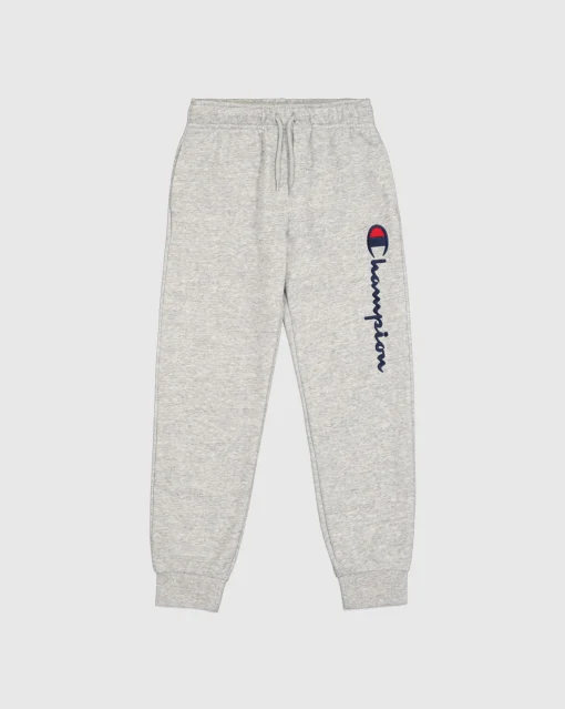 Pantaloni con Polsino a Coste Icons Grigio Bambino