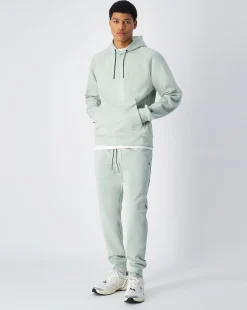 Pantaloni con Polsino a Coste C-Tech Verde Uomo