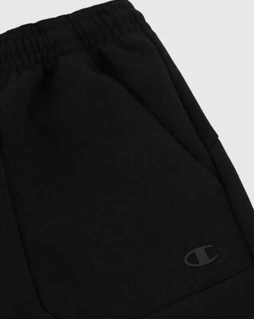 Pantaloni con Polsino a Coste C-Tech Nero Bambino