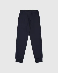 Pantaloni con Polsino a Coste Icons Blu Bambino