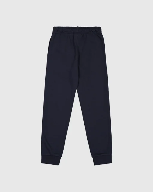 Pantaloni con Polsino a Coste Icons Blu Bambino