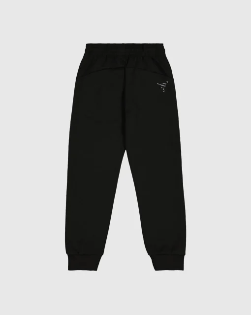 Pantaloni con Polsino a Coste C-Tech Nero Bambino