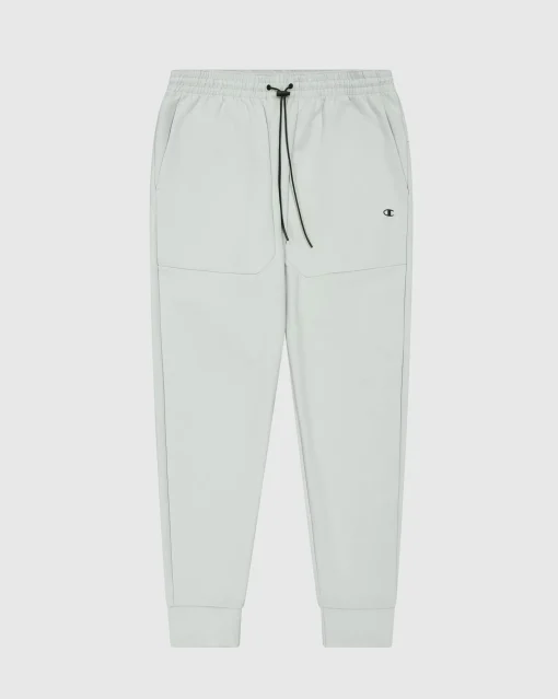 Pantaloni con Polsino a Coste C-Tech Verde Uomo
