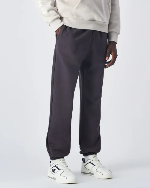 Pantaloni Con Polsino Eco Future Nero Uomo