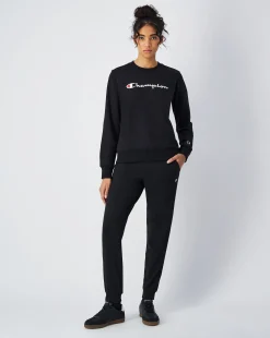 Pantaloni con Risvolto Authentic Pants Nero Donna