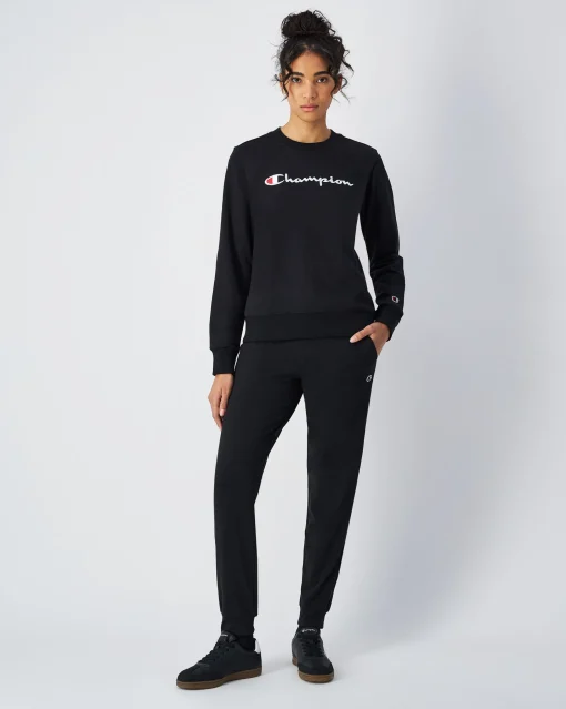 Pantaloni con Risvolto Authentic Pants Nero Donna