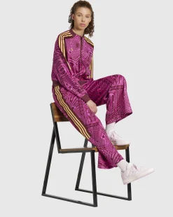 Pantaloni da allenamento adidas x FARM Tiro Rosso Donna