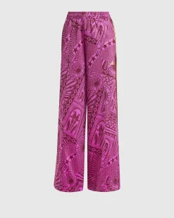 Pantaloni da allenamento adidas x FARM Tiro Rosso Donna