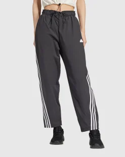 Pantaloni Future Icons 3-Stripes Woven Nero Donna