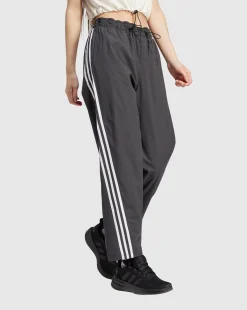 Pantaloni Future Icons 3-Stripes Woven Nero Donna