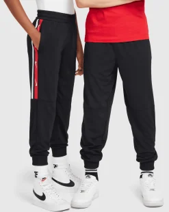 Pantaloni jogger in maglia Club Nero Bambino