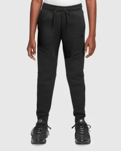 Pantaloni Jogger Tech Fleece Nero Bambino