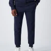 Pantaloni joggers in felpa Slim Fit Blu Uomo