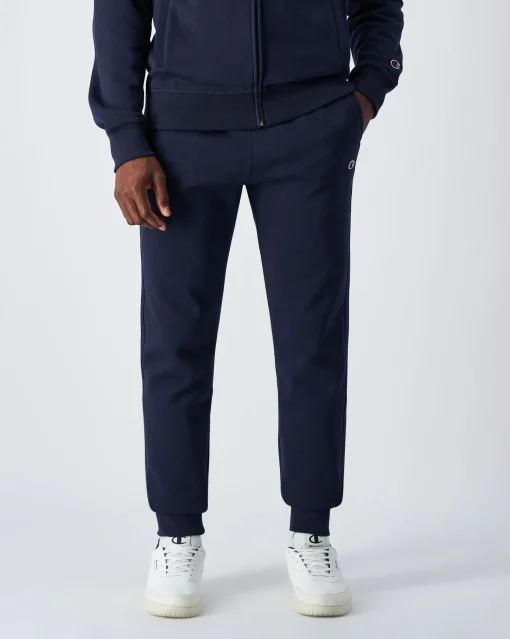Pantaloni joggers in felpa Slim Fit Blu Uomo