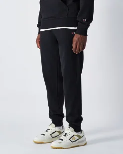 Pantaloni joggers in felpa Slim Fit Nero Uomo