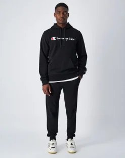 Pantaloni joggers in felpa Slim Fit Nero Uomo