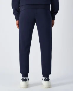 Pantaloni joggers in felpa Slim Fit Blu Uomo